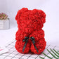 25cm Teddy Rose Bear with Gift Box