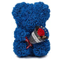 Rose Teddy Bear Flower Gift for Her