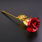24K Gold Dipped Eternal Rose Gift with Stand