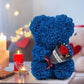Rose Teddy Bear Flower Gift for Her