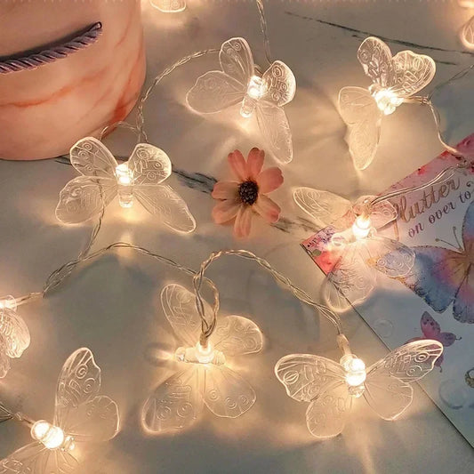 Butterfly LED Fairy String Lights 1.5m (10 LEDs)