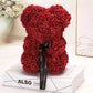 25cm Teddy Rose Bear with Gift Box